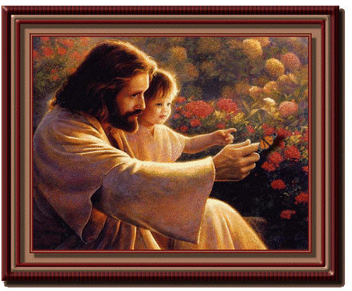 Jesus with a child - 1.gif